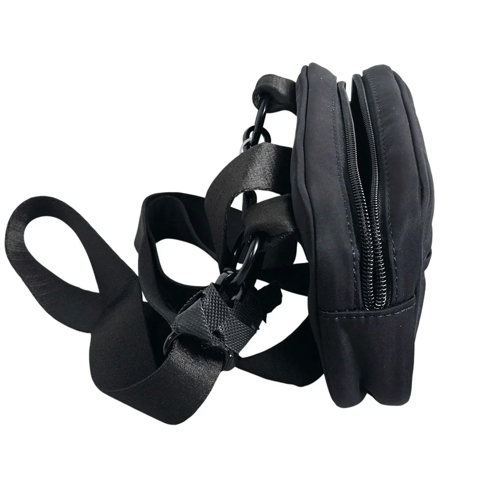 Nike‎ Air Jordan Alpha Jumpman Camera Bag Small Crossbody WA0870-023 Black NEW